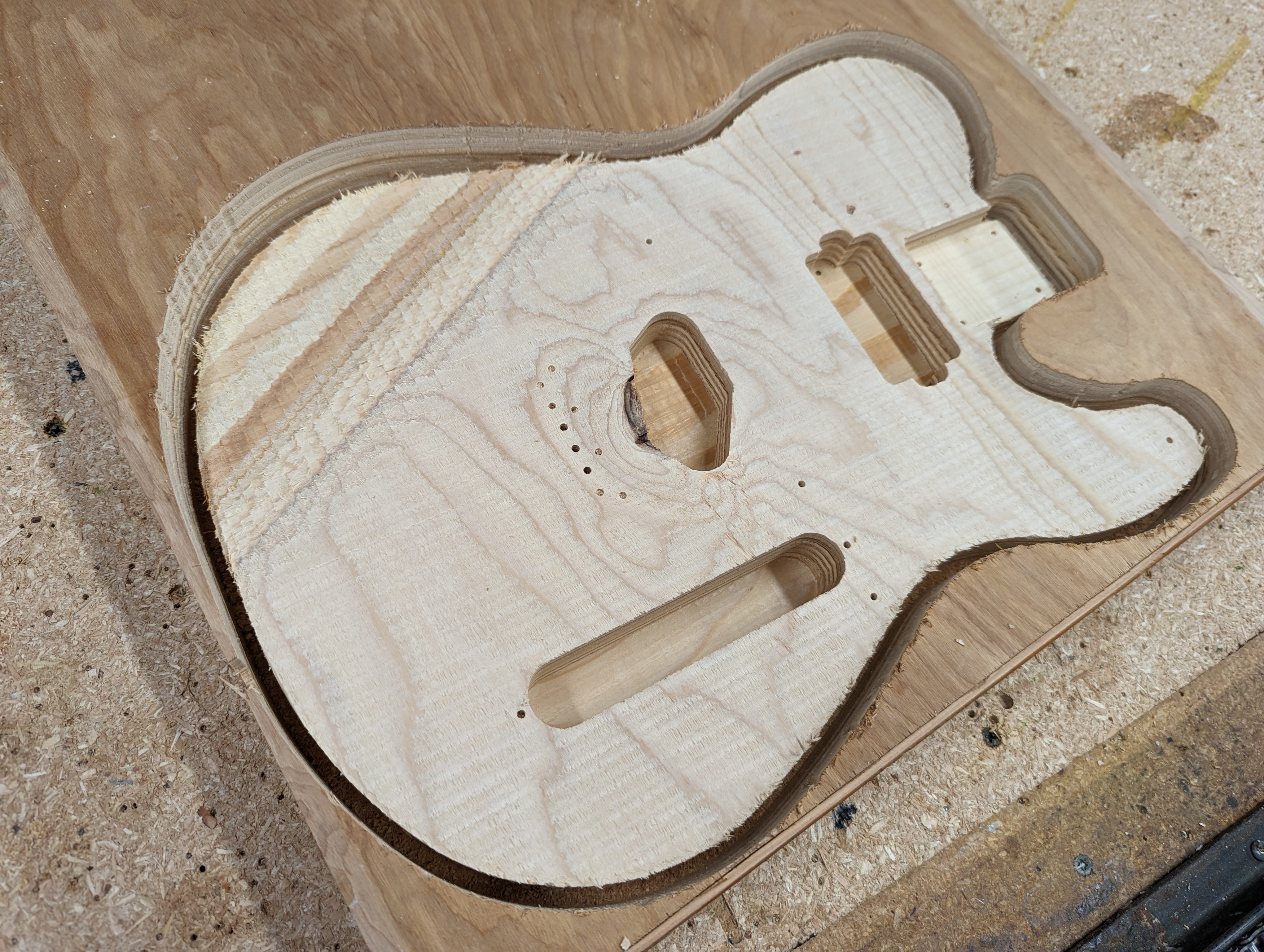 CNC Milled Guitar image