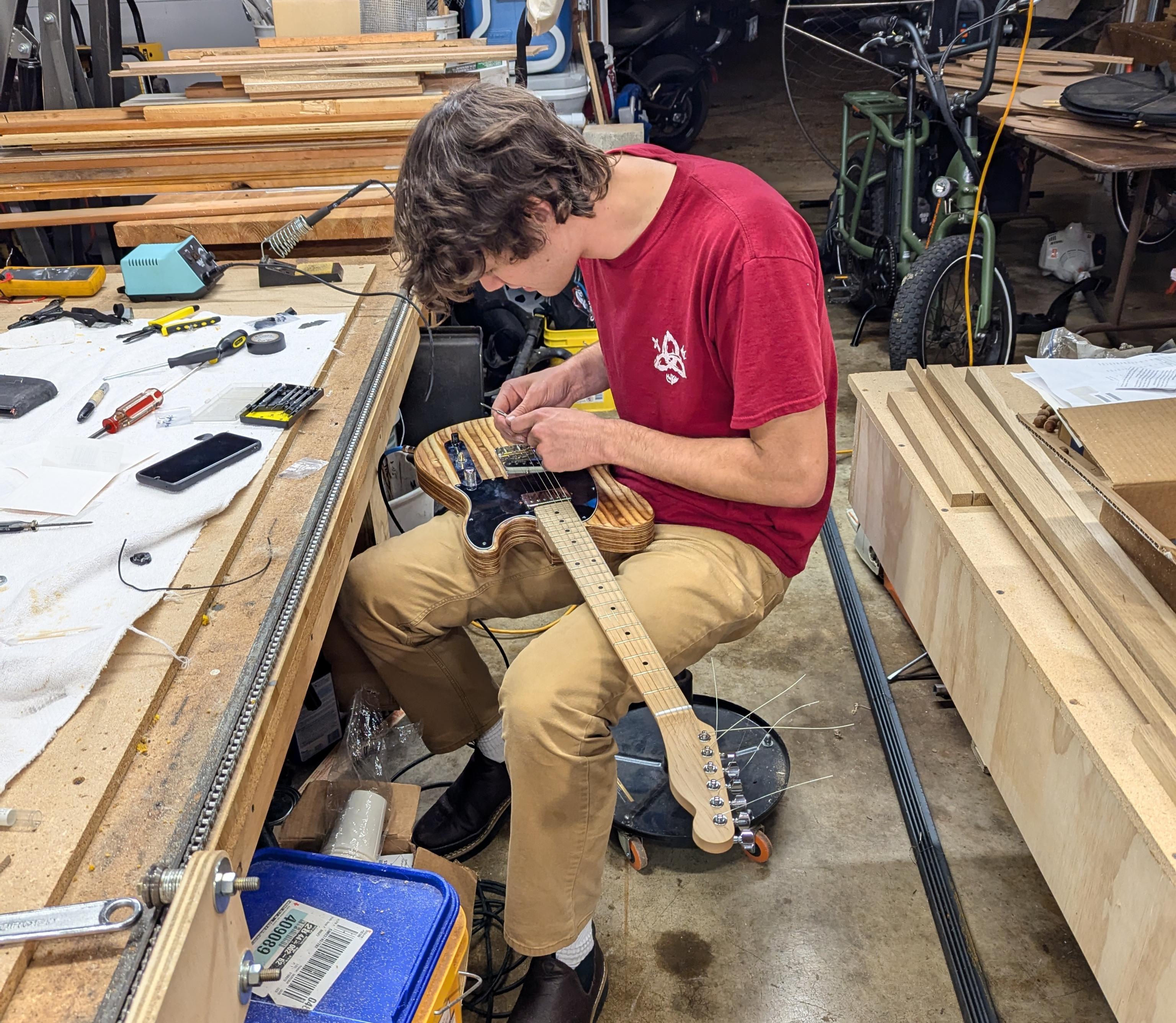 CNC Milled Guitar image