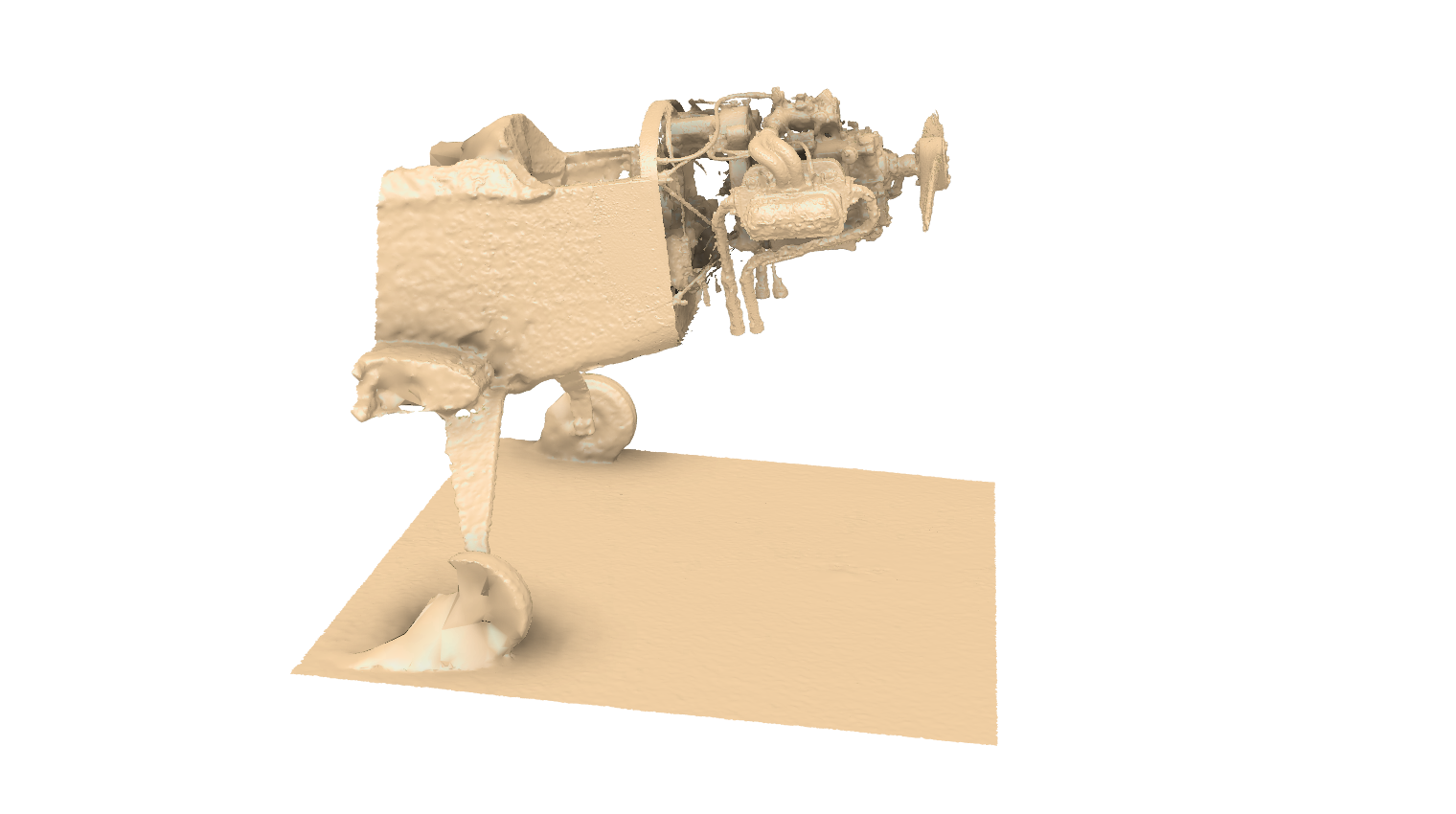Aircraft Cowl Using Photogrammetry