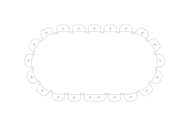 Tabs for Predrilled Skins